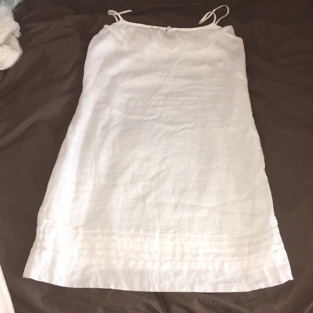 White summer dress